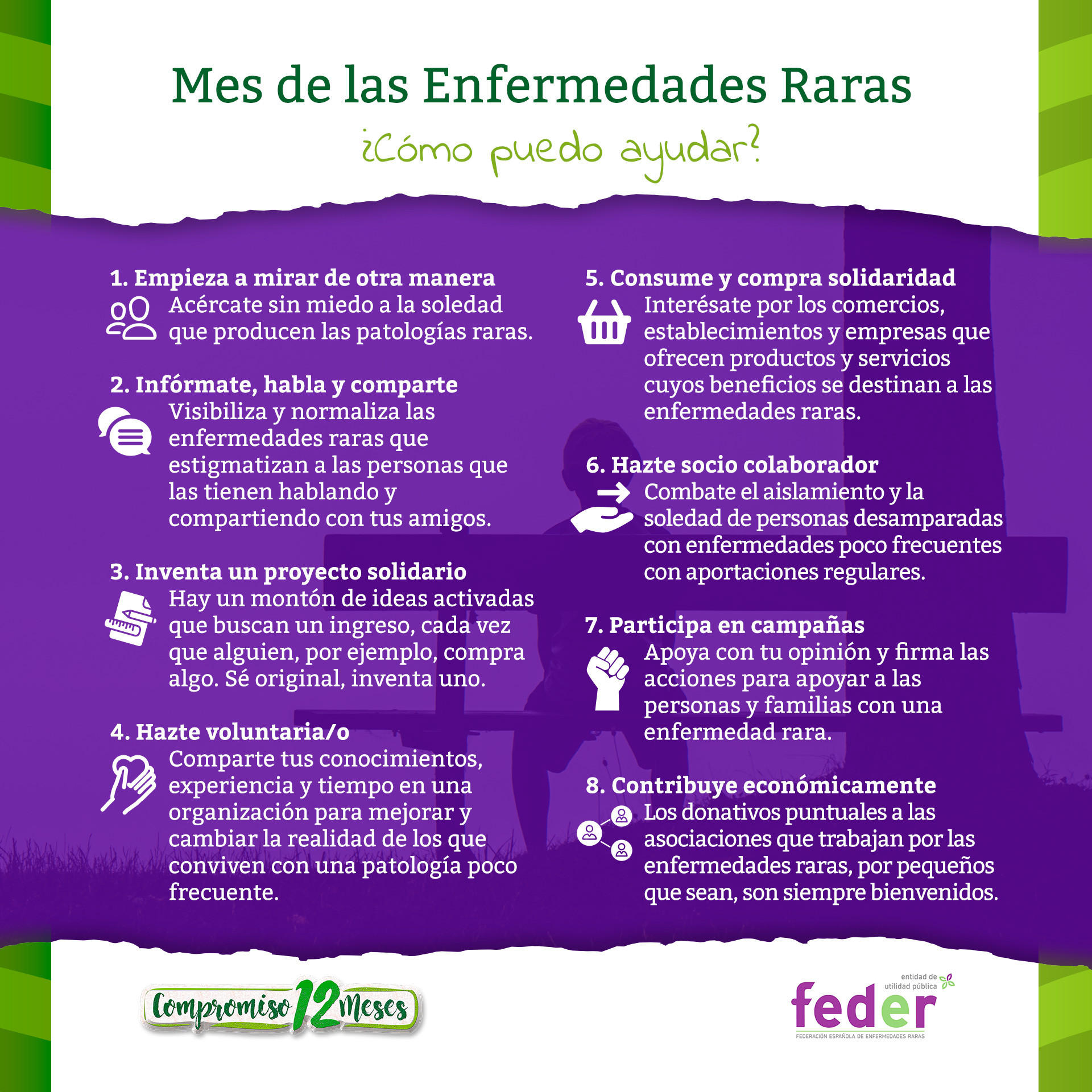 Campaña 12 Causas, Febrero: enfermedades raras