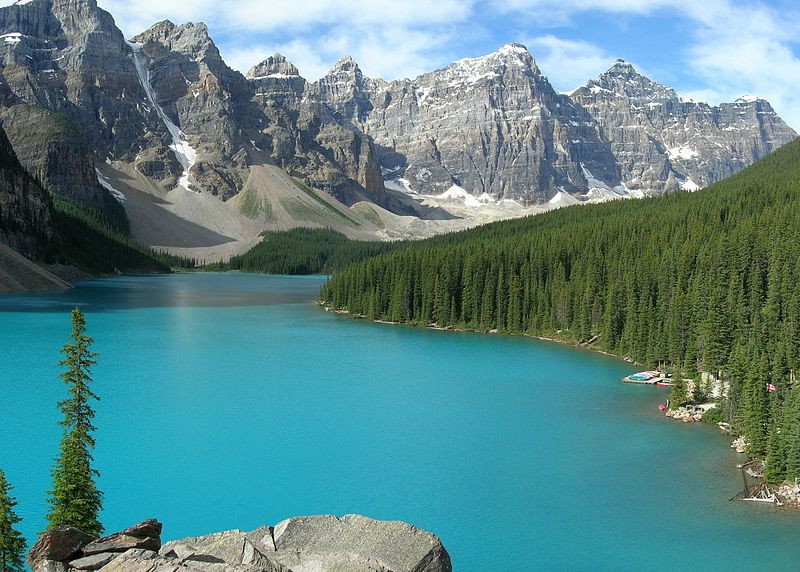 Lago Moraine Parque Nacional Banff Alberta Canada Aventura Amazonia.jpg