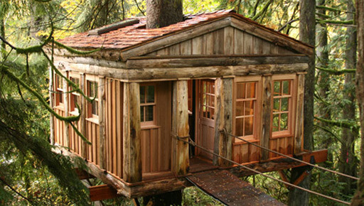 Cabaña en los árboles