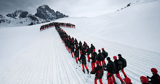 Impresionantes fotos de aventureros