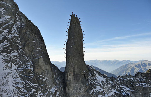 Impresionantes fotos en plena montaña
