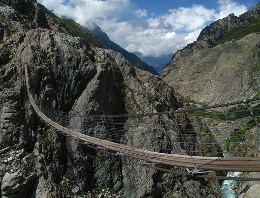 Puente Trift que le daría pesadillas a Indiana Jones