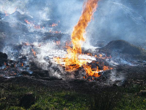 Firenado, tornados de fuego